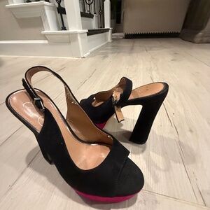 women’s size 8 platform heels